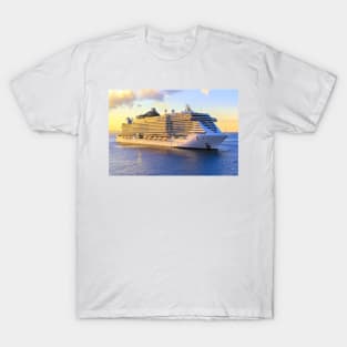 MSC Seaside at sea T-Shirt